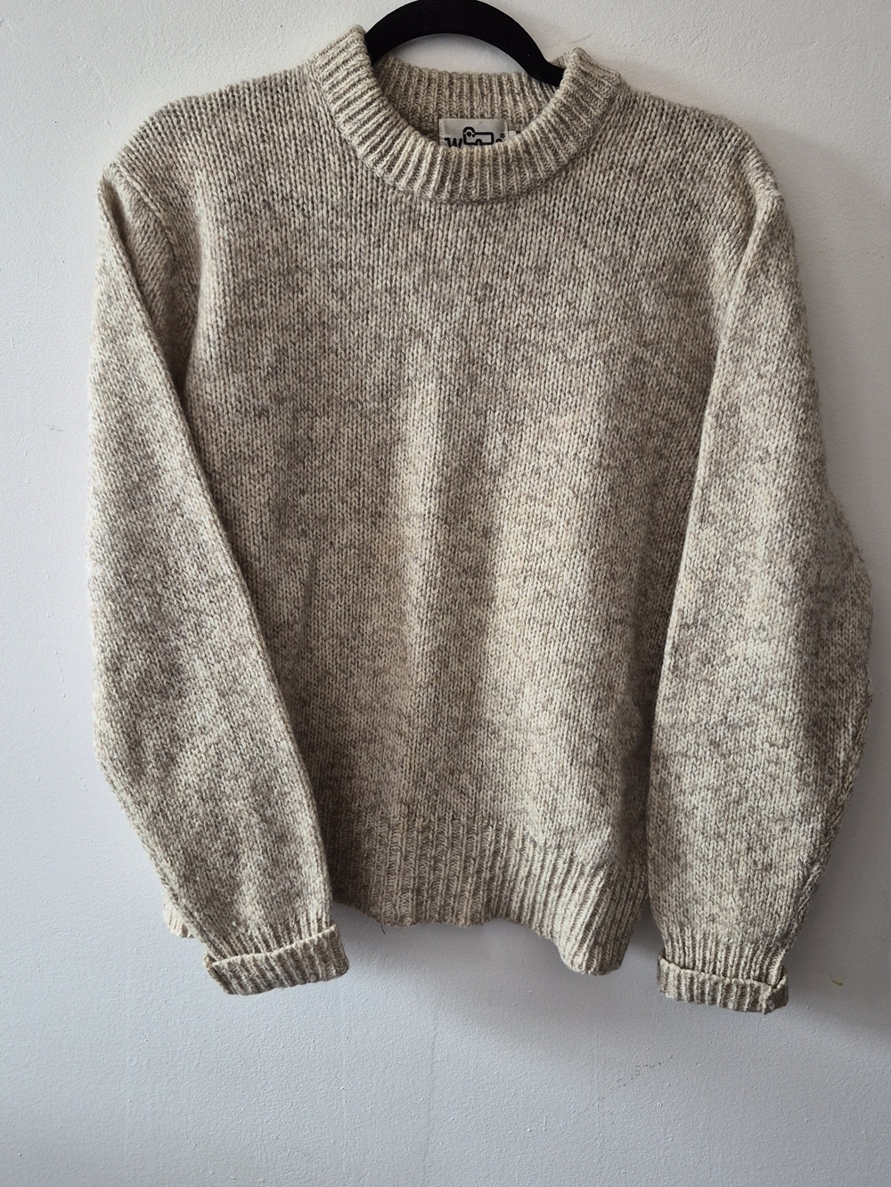 Vintage Woolrich Marled Crewneck Wool-Blend Sweater